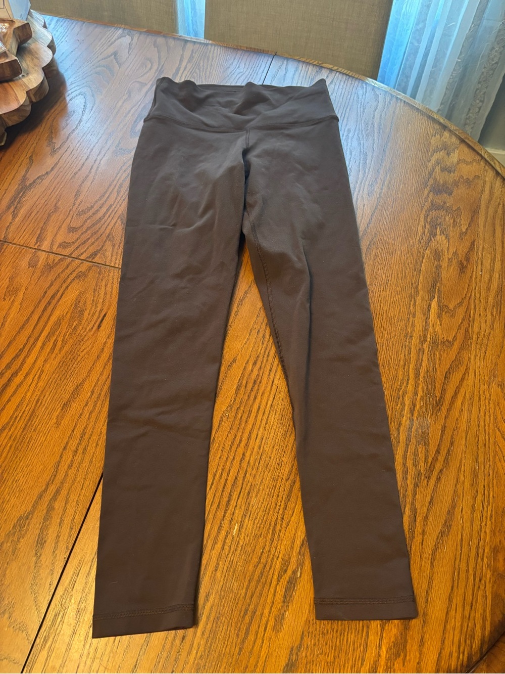TNA Aritzia high rise leggings brown size M athletic